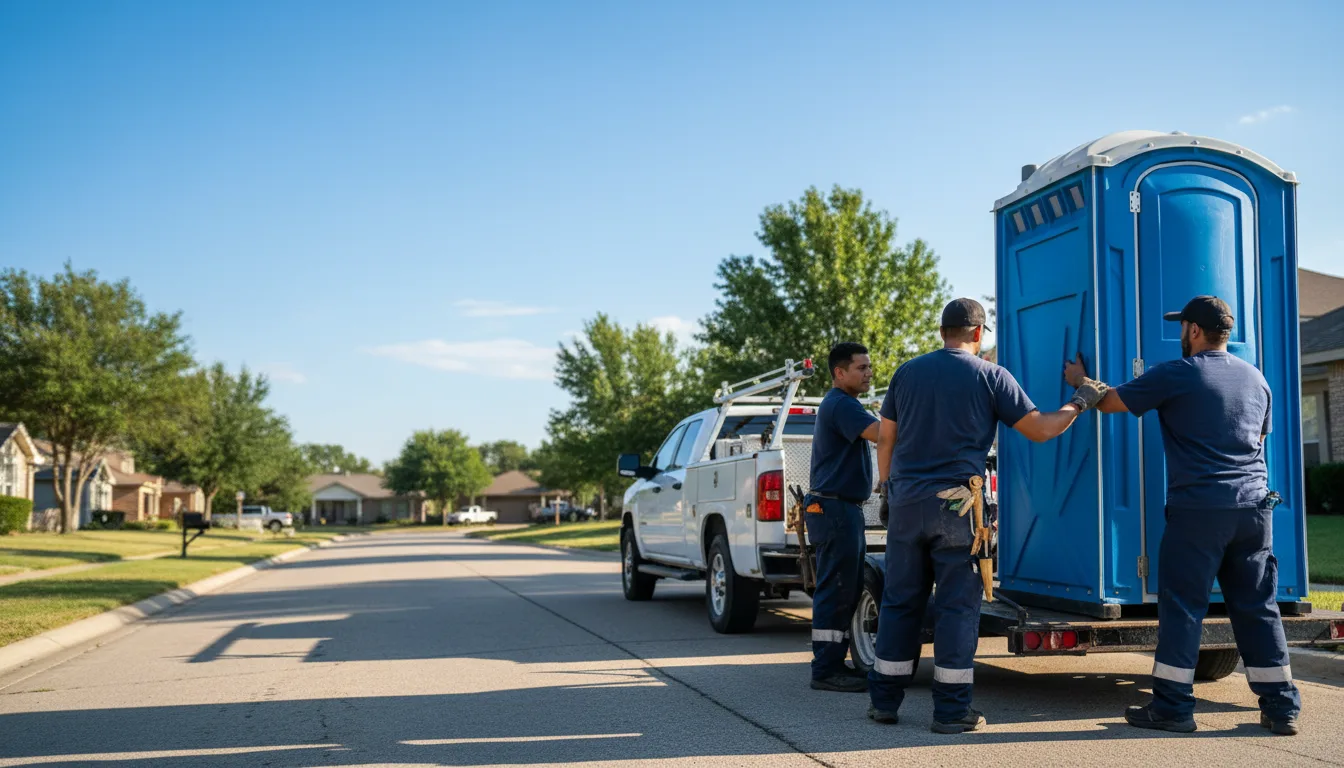 Portable Toilet Rental in North Little Rock, AR near me